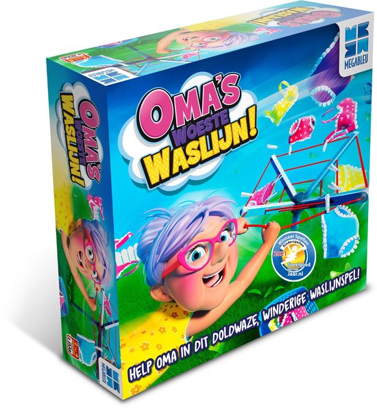 Oma's woeste waslijn Logo